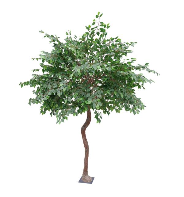 9FT Tall Large Fake Fig Tree Green Interchangeable Branches!