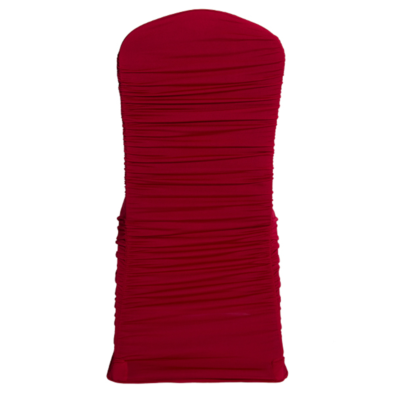 Red Wedding Chair Covers Ruched Chair Covers for Sale