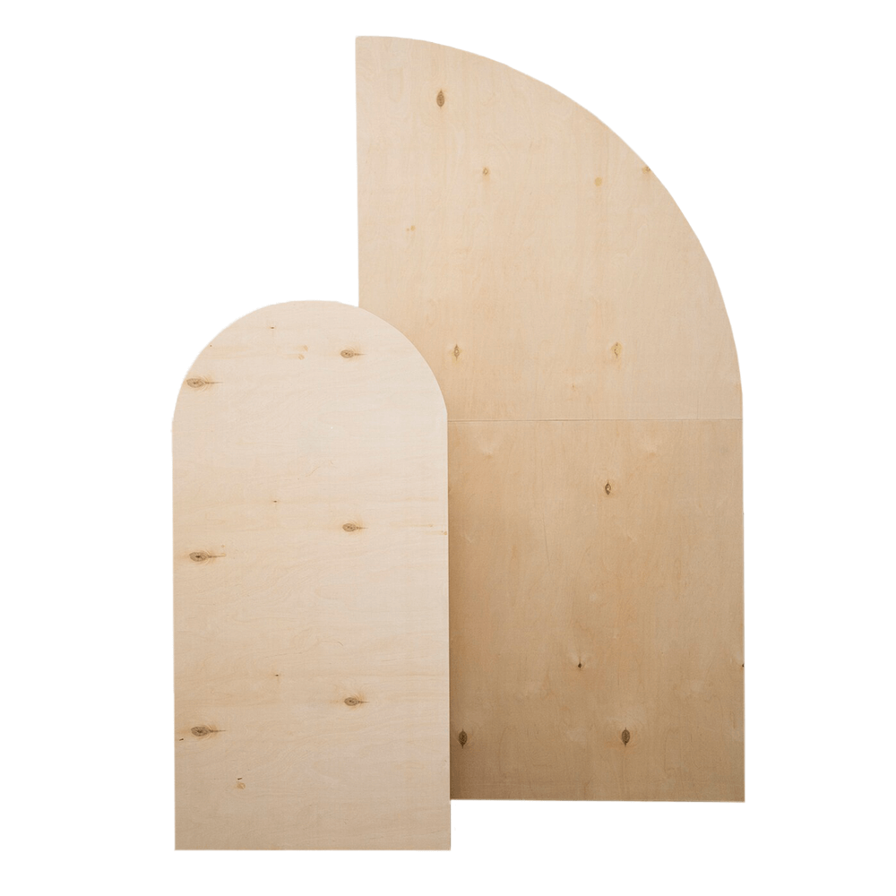 Half Arch Collapsing Chiara Wall Panel (Right Leaning) Select Your Size!