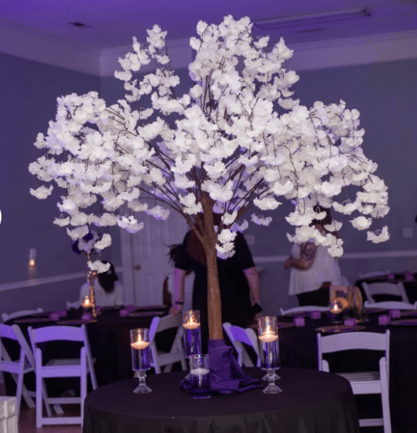 5FT Drooping Cherry Blossom Tree Floor or Centerpiece 10