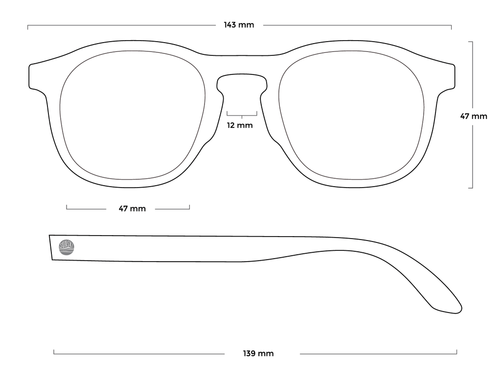 67 FRAME SIZE EYE BRIDGE TEMPLE FrameSize