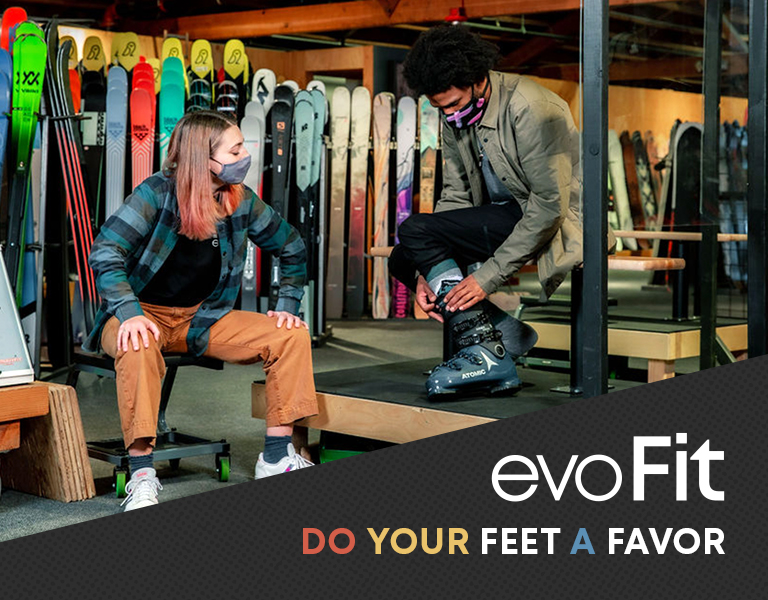 evoFit Custom Ski Boot Fitting Packages evo