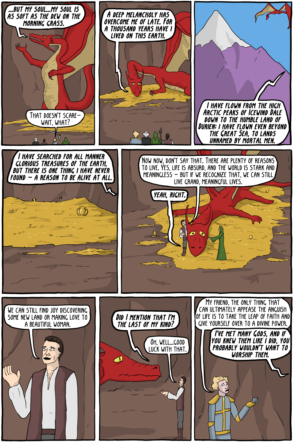 Soren Kierkegaard Existential Comics