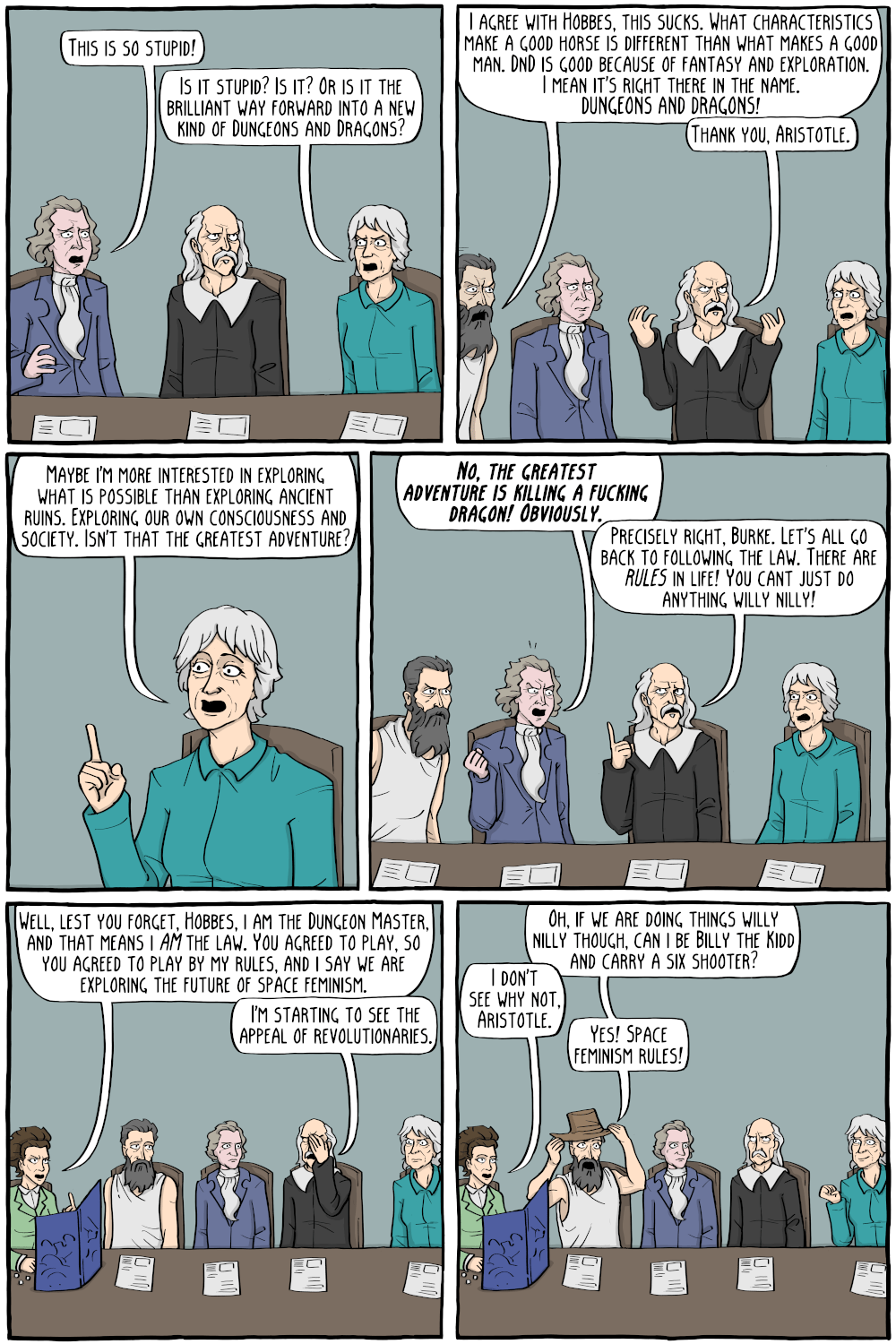 Aristotle Existential Comics