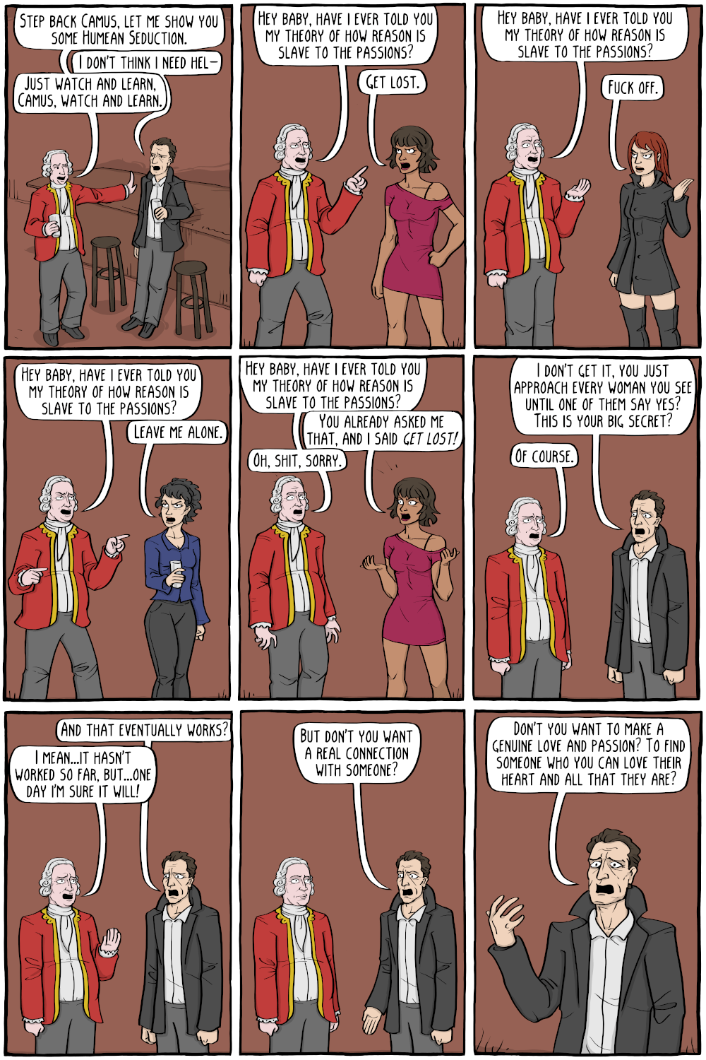 David Hume Existential Comics