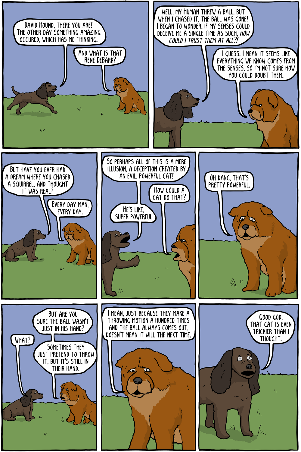 Dog Philosophy Existential Comics
