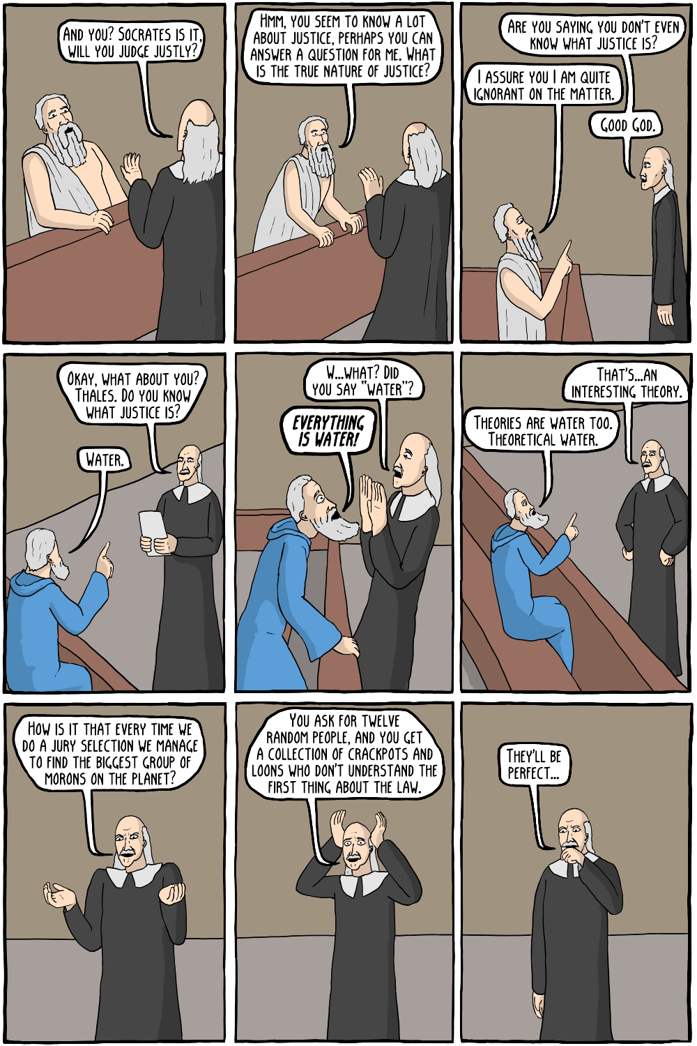 Jury Selection - Existential Comics