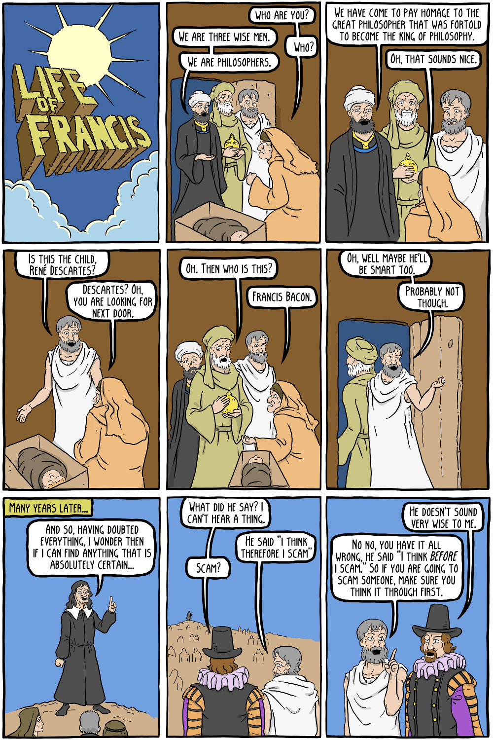 David Hume Existential Comics
