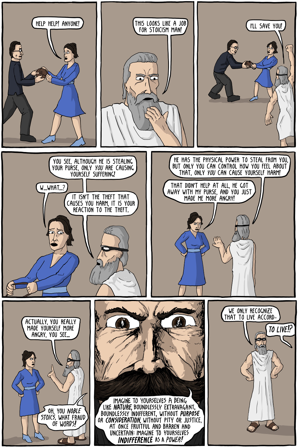 Friedrich Nietzsche Existential Comics