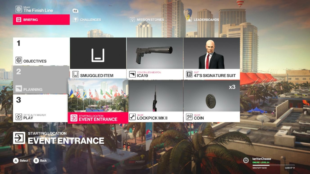 Hitman 2 Walkthrough Miami Silent Assassin, Suit Only on Master