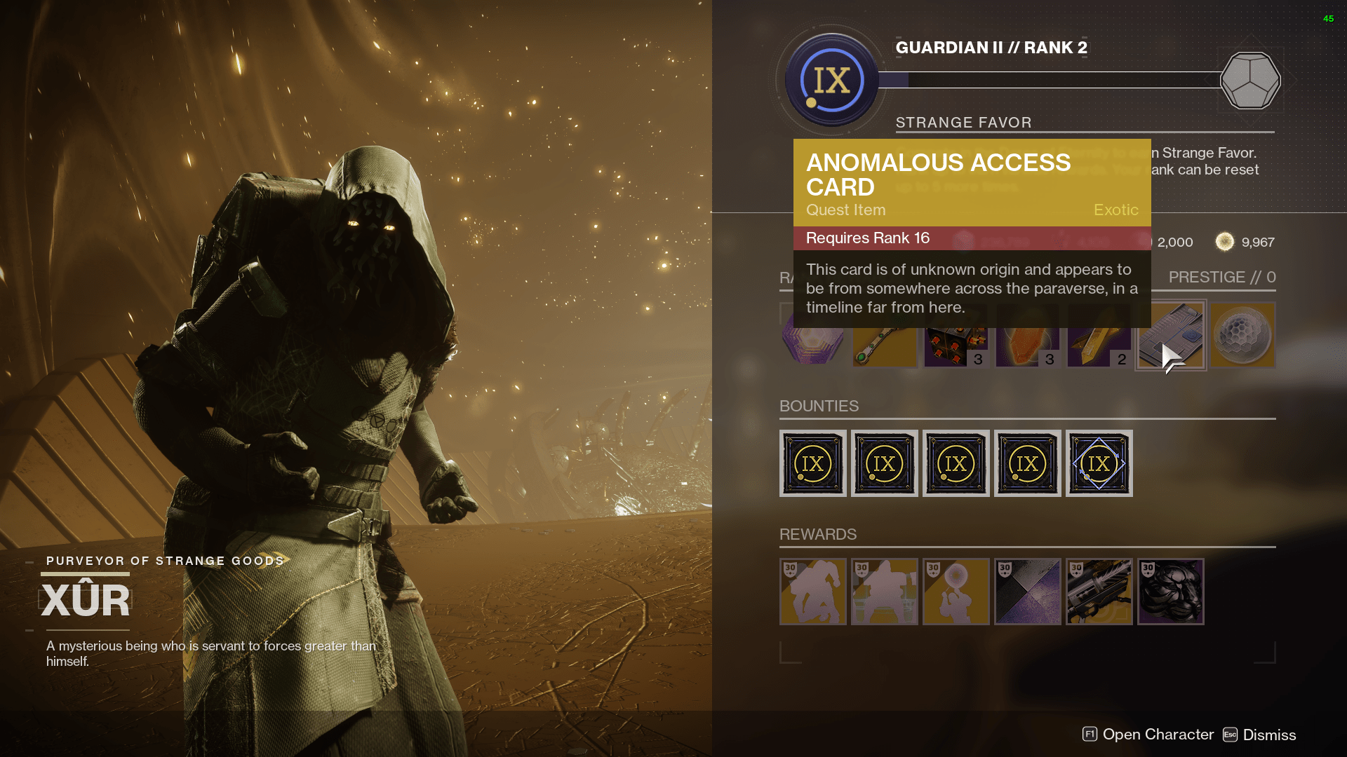 How to Get the Forerunner Catalyst in Destiny 2 Anomalous Access Card