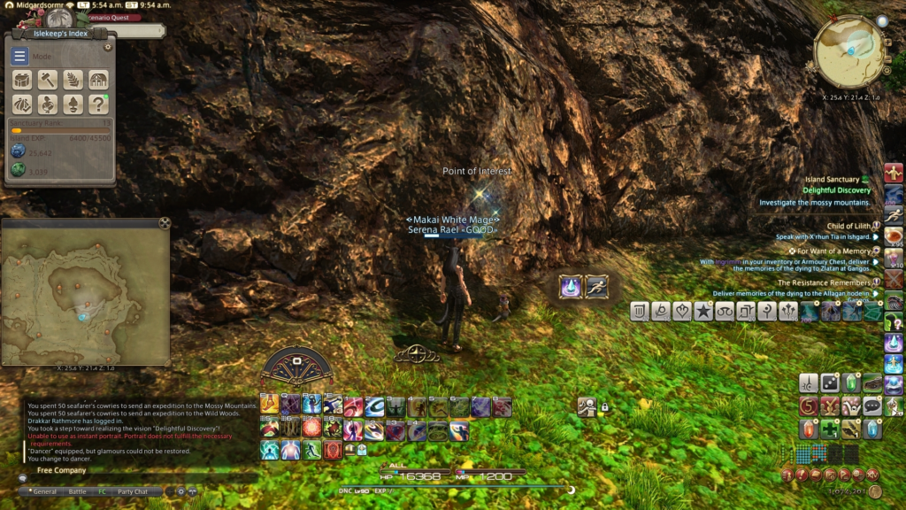 How to unlock the new Mountain Hollow area in FFXIV's Island Sanctuaries