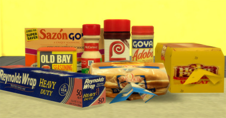 CC Shopping for Maxis Match Sims 4 Food & Clutter YouTube