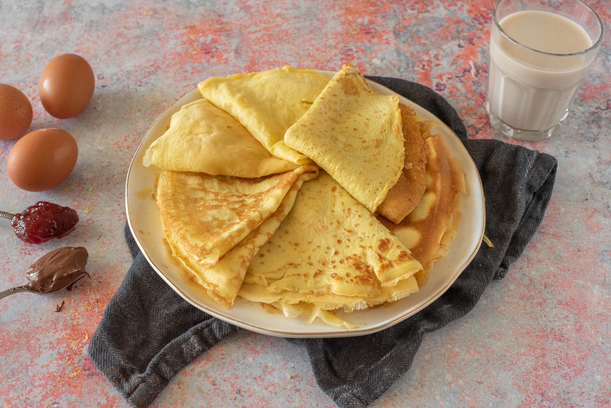 Vanilla Crepes the delicious recipe for your breakfast