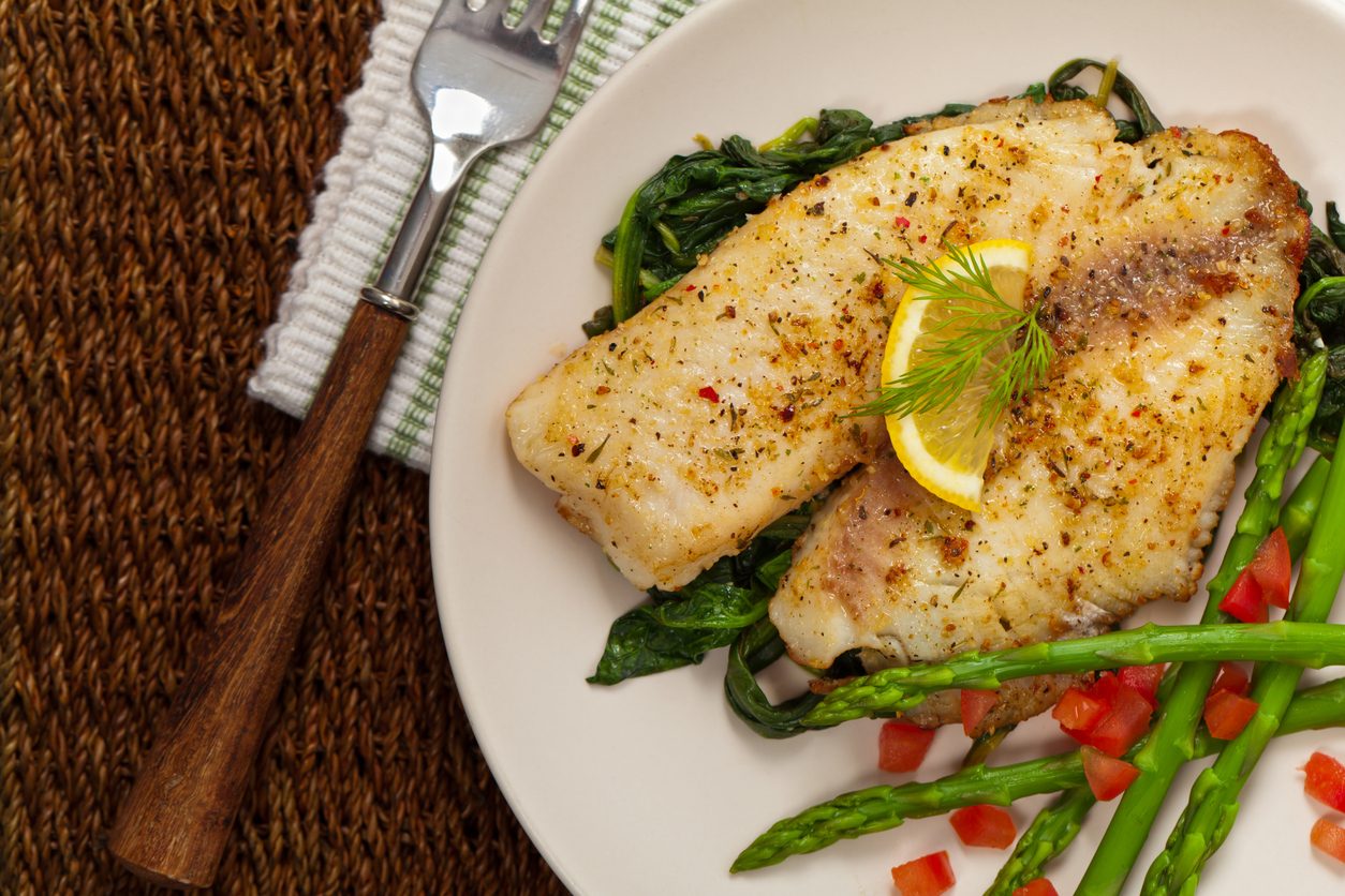 Baked Cod the best recipe for the fast healthy fish dinner