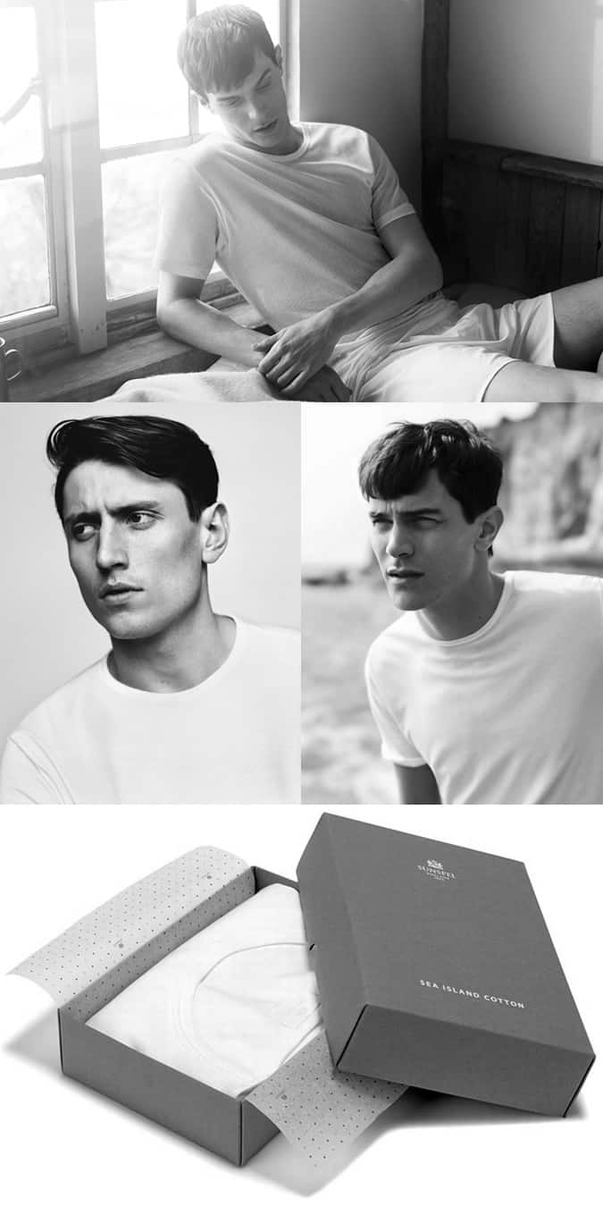 Men's Sunspel T-Shirts