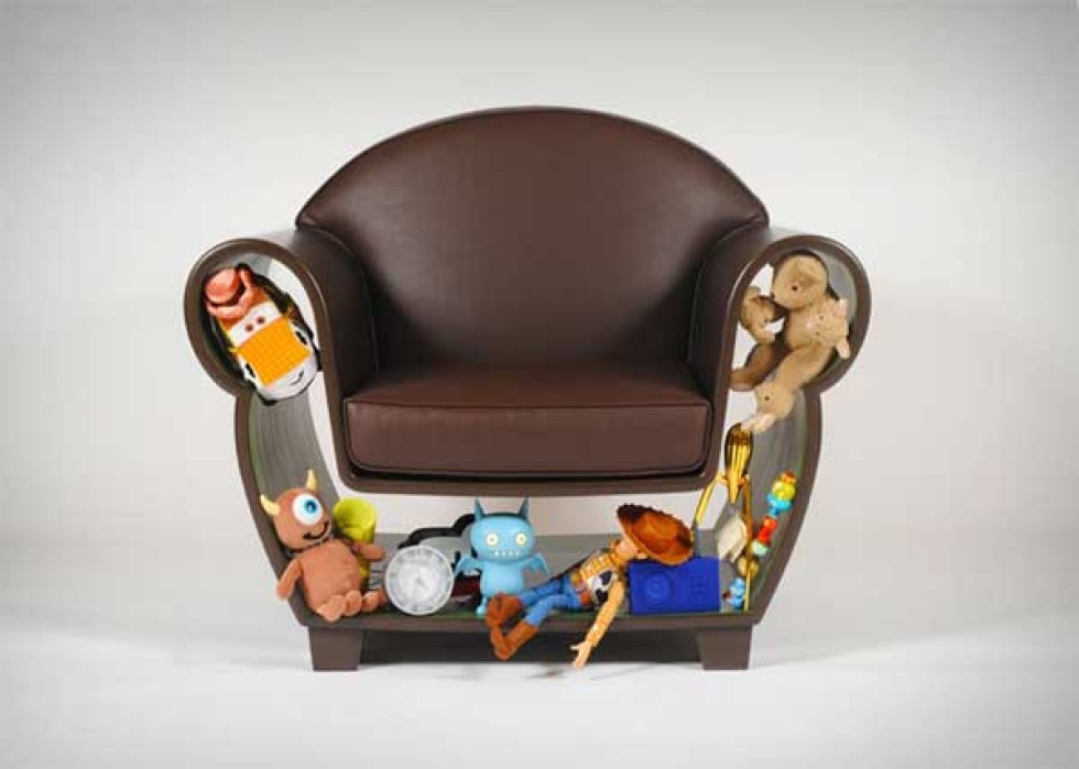 Fåtölj Med Förvaring Fåtölj med förvaring. Feber / Hem