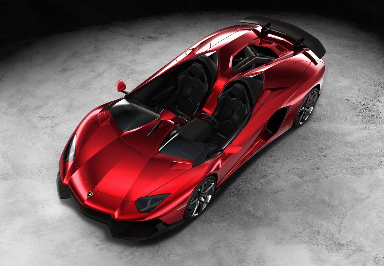 Mer bilder på roliga koncept Aventador J. Ser ut som något