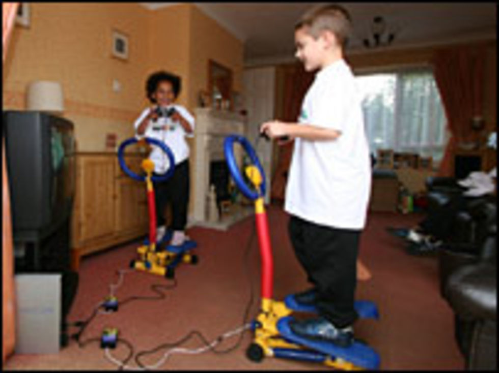 Spel och Fitness för barn! Motionsredskap för de små Feber / Pryl