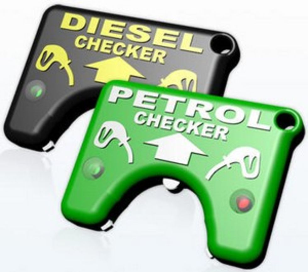 Fuel Checker ser till så att du inte tankar fel. För den tankspridde