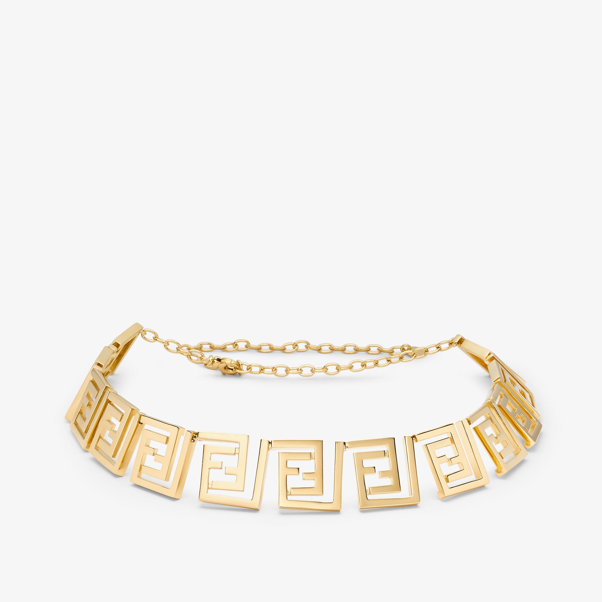 FF necklace Goldcoloured Fendace necklace Fendi