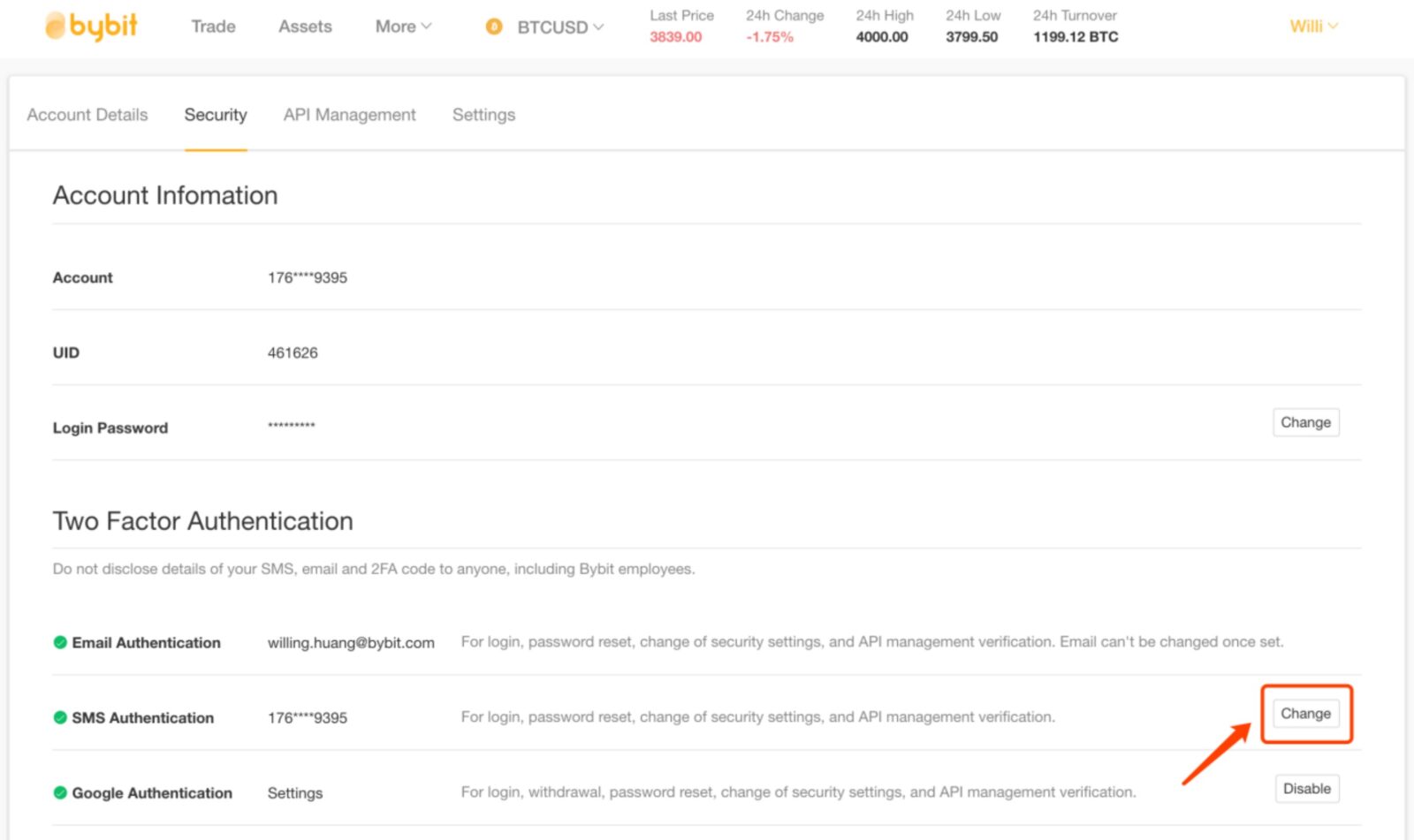 Comment configurer/changer de numéro de téléphone portable