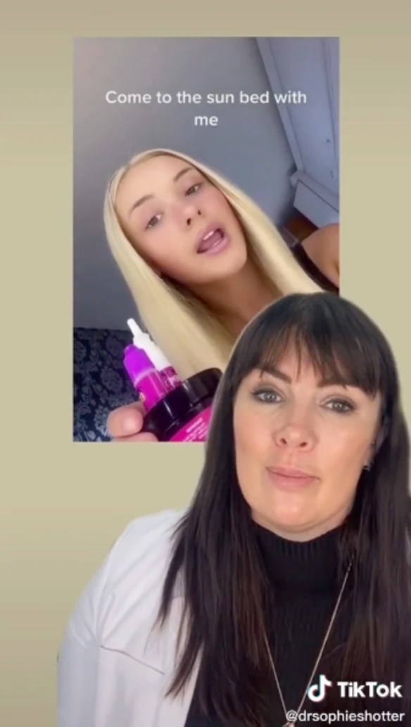 TikTokers using disorder drug for the side effects of tanning