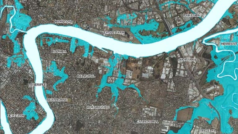 Tides to reach new highs in suburban Brisbane