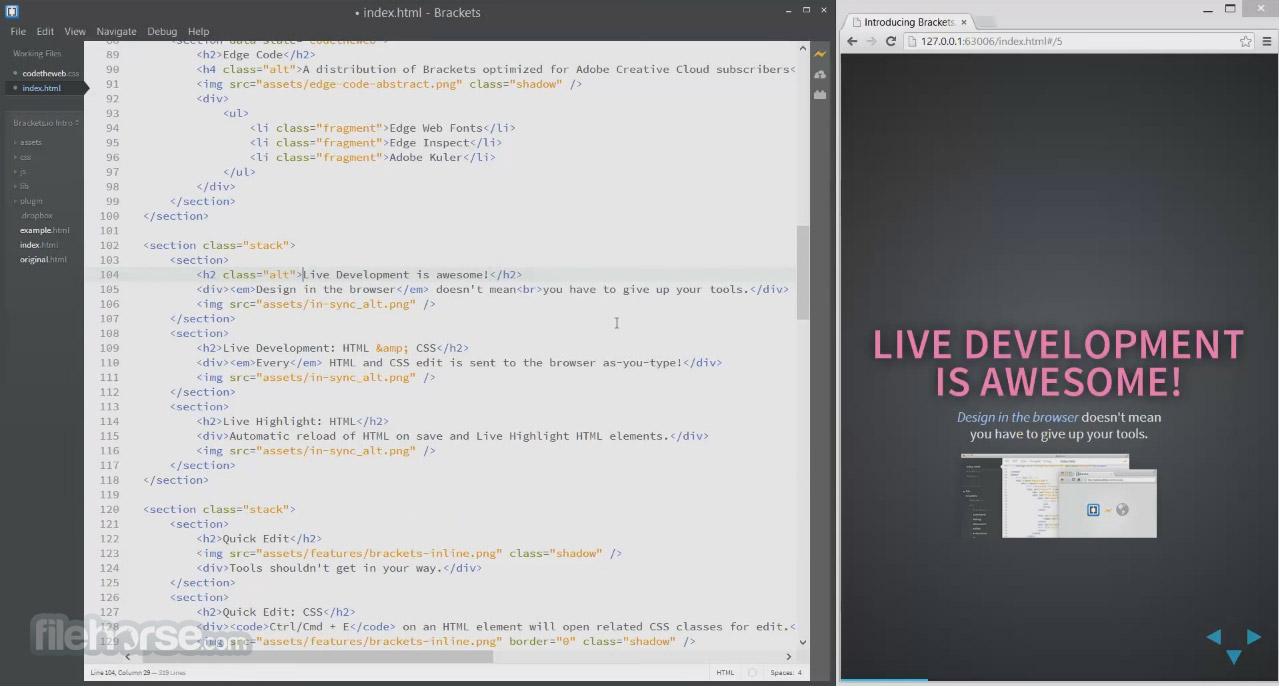 Brackets Descargar (2024 Última versión)