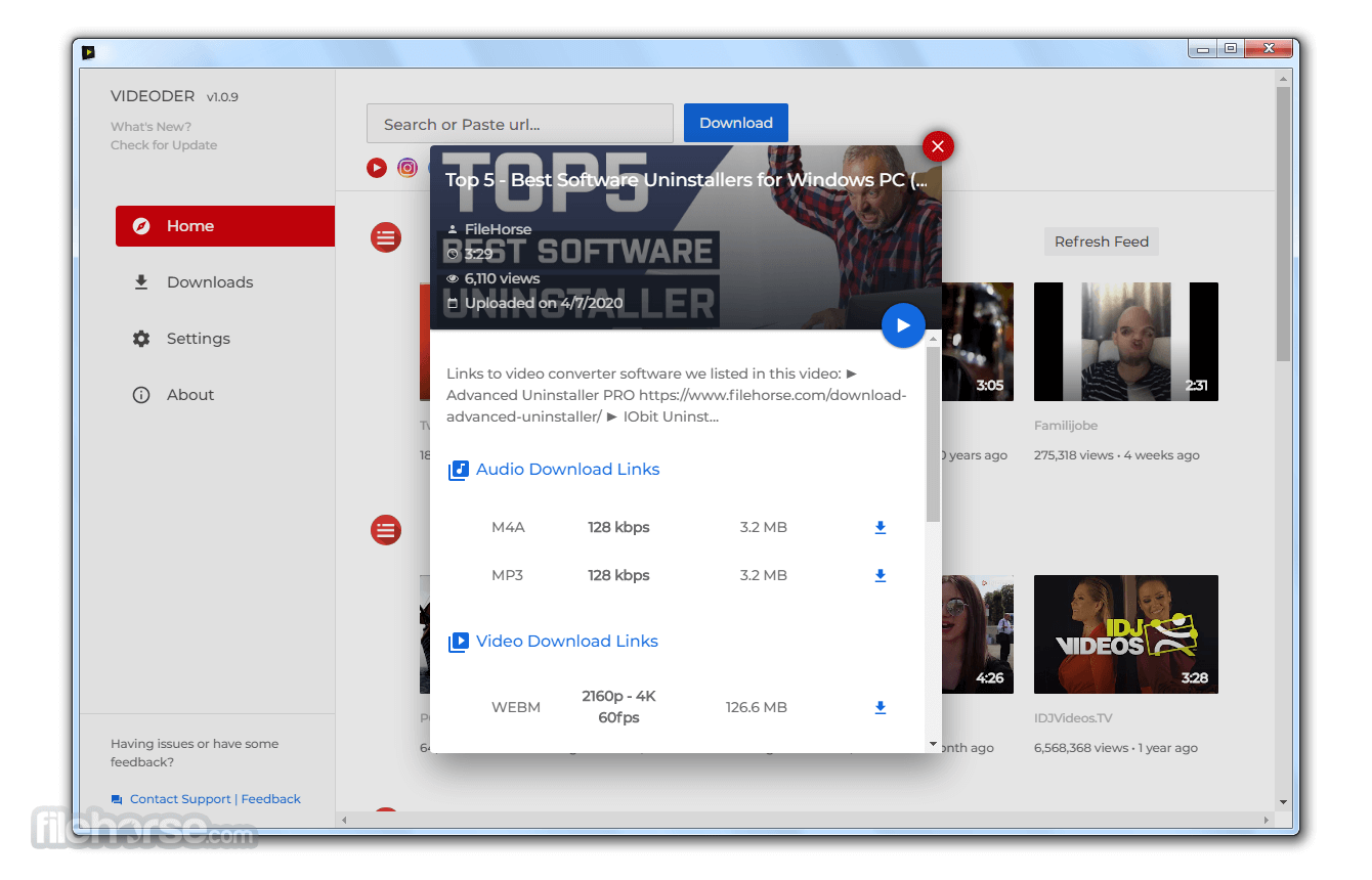 Download Videoder 1.0.9 for Windows Filehippo.com