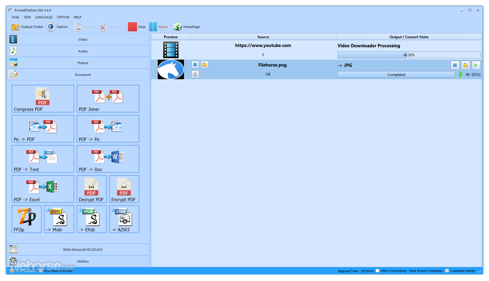 Format Factory 4.4.0.0 Download for Windows /