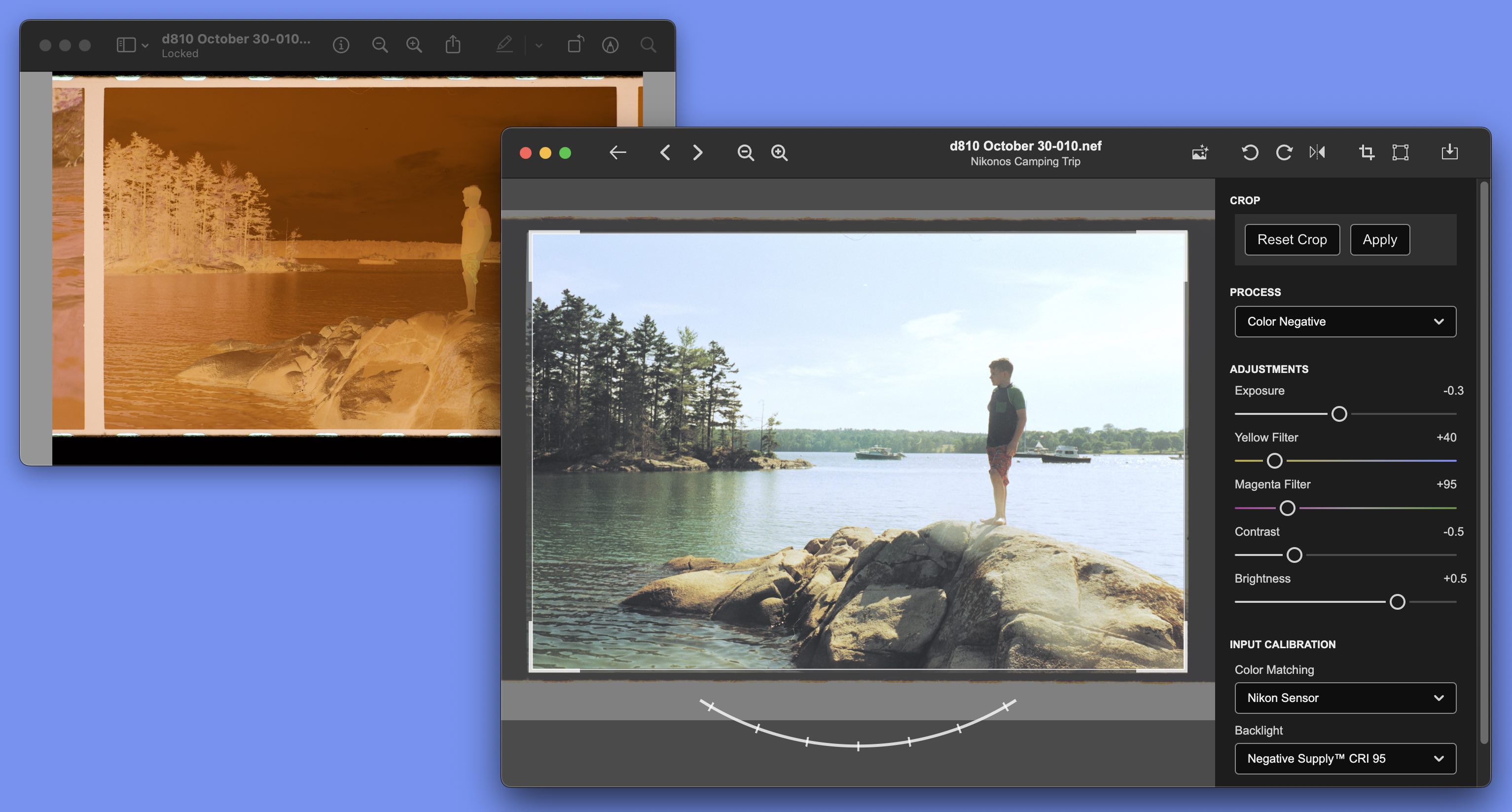 FilmLab, the app for digitizing film