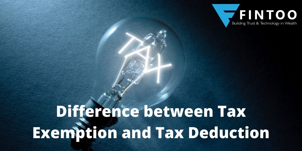 Difference between Tax Exemption and Tax Deduction Fintoo Blog