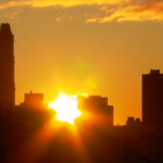 Sunrise over Manhatten