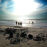 beach bicycle