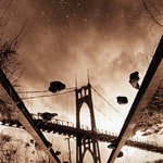 Even in an upside down world, a bridge is still a bridge