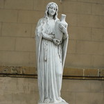 Mont-de-Marsan (40), devant l'&eacute;glise de la Madeleine