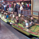 Space Mountain Ride Vehicles at Disneyland Paris