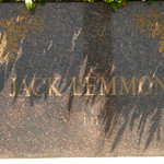 Jack Lemmon's grave at Pierce Brothers Westwood Village