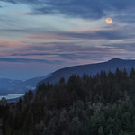 Moonrise Over Crown Point