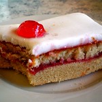 Cherry cake.