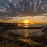Whitby Sunset. July 2015