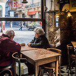 Inside Plaza Dorrego Cafe, San Telmo, Buenos Aires