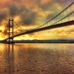 Golden Light On The Humber