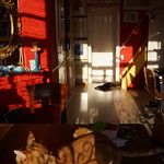 Cold outside but warm inside.