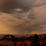 Swirling Storm Clouds Over The Grand Canyon (North Rim)