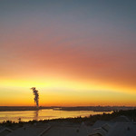 Halifax sunrise over the Bedford Basin