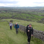 Approaching Ecton Hill