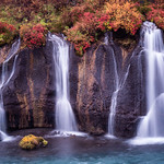 Iceland: Hraunfossar Lava Falls