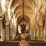 Exeter Cathedral, Devon - the Nave
